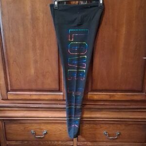 PINK Victoria's Secret Black Leggings